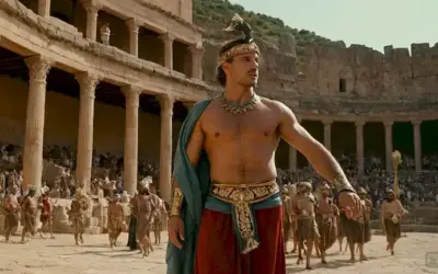 Templos romanos con mosaicos