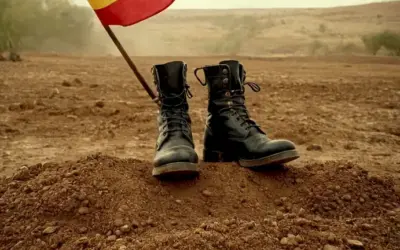 Bandera española que simboliza el Reino de España